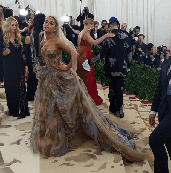 Ariana Grande at Met Gala.