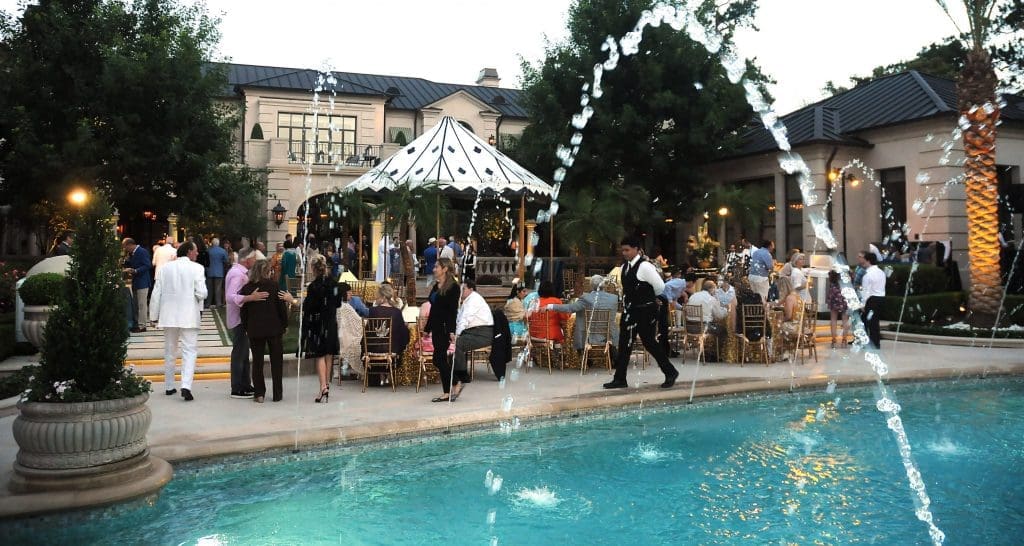 Shafik Rifaat 80th birthday party at Sheridan and John Eddie Williams home.