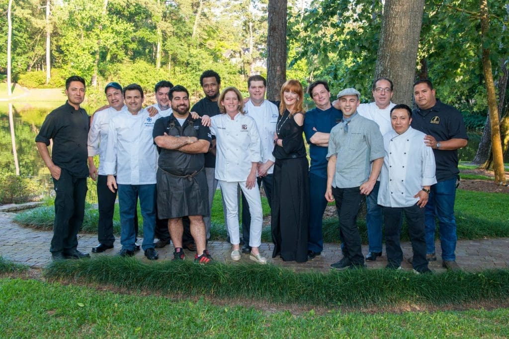 Recipe for Success dinner at home of Lisa and Michael Holthouse