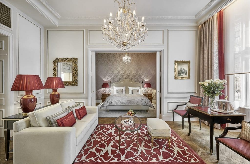 The Bel Etage in Vienna's Hotel Sacher.