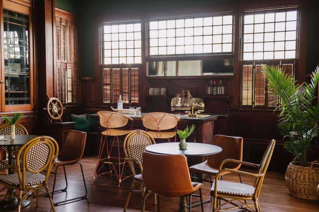 Carr Mansion will host happy hour for its guests from 5 to 7 pm every day. 