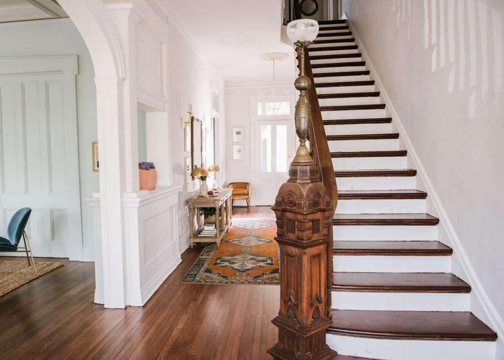The eight suites, named for different former tenants, are spread across two floors. 