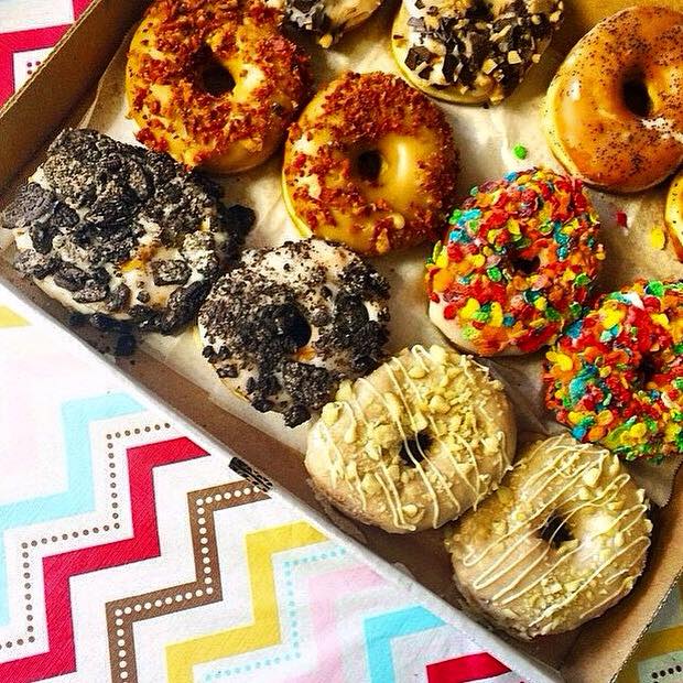 Glazed the Doughnut Cafe is open 24/7. 