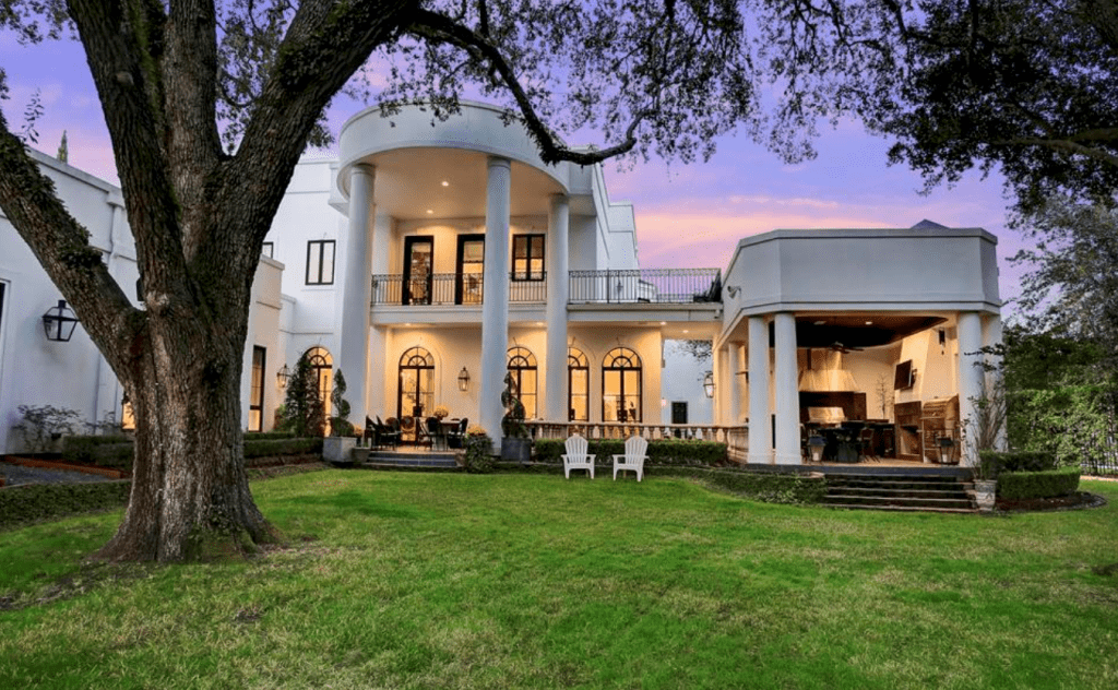 The home at 24 Crestwood sits on slightly more than a half acre.