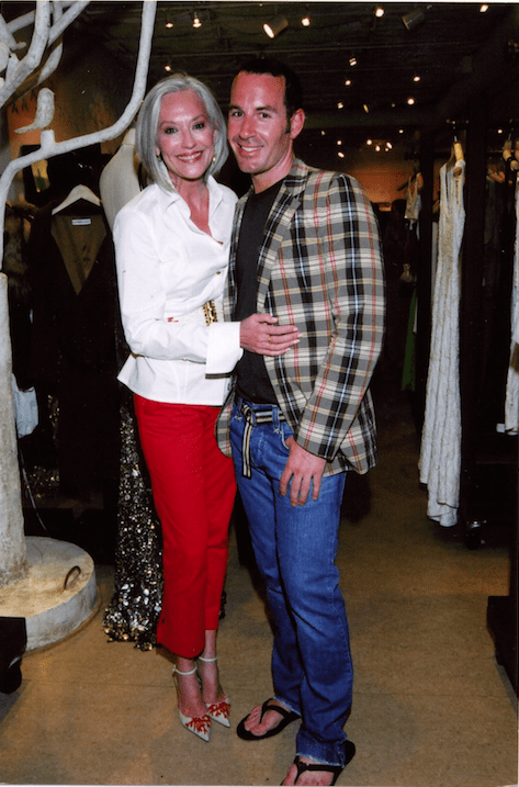 The late Shelly Musselman and Brian Bolke at Forty Five Ten on McKinney Avenue.