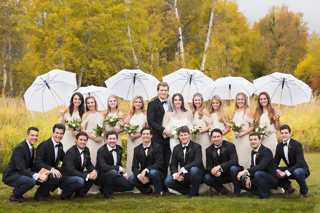 Sloan Childress/William Cummins wedding in Jackson Hole, Wyo. (Photo by Florence McCall Photography)
