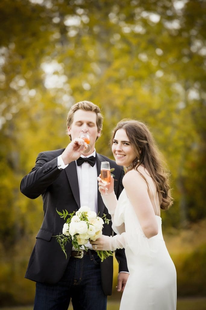 Sloan Childress/William Cummins wedding in Jackson Hole, Wyo. (Photo by Florence McCall Photography)