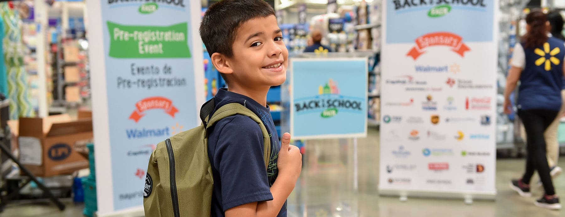 Backpacks donated are full of necessities from school supplies, to uniforms and underwear; photo courtesy of the Mayor's Back to School Fair