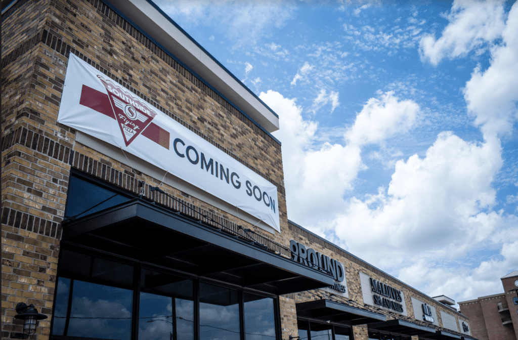 Southside Flying Pizza is moving into Houston. It's just the latest Austin restaurant import. (Photo by Miranda Proctor.)
