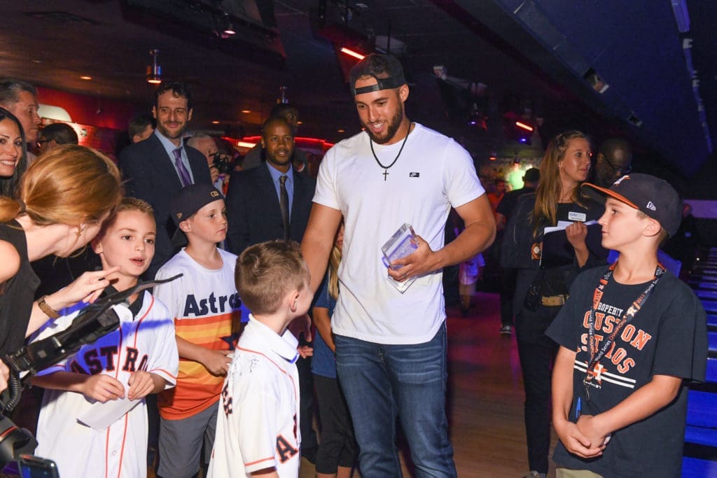 George Springer's fourth annual All-Star bowling benefit