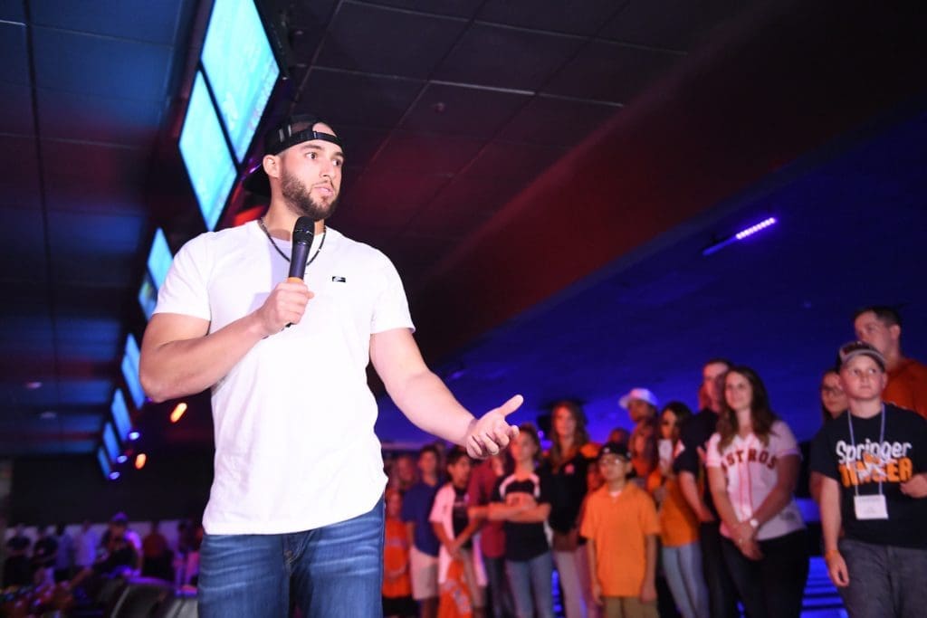 George Springer's fourth annual All-Star bowling benefit