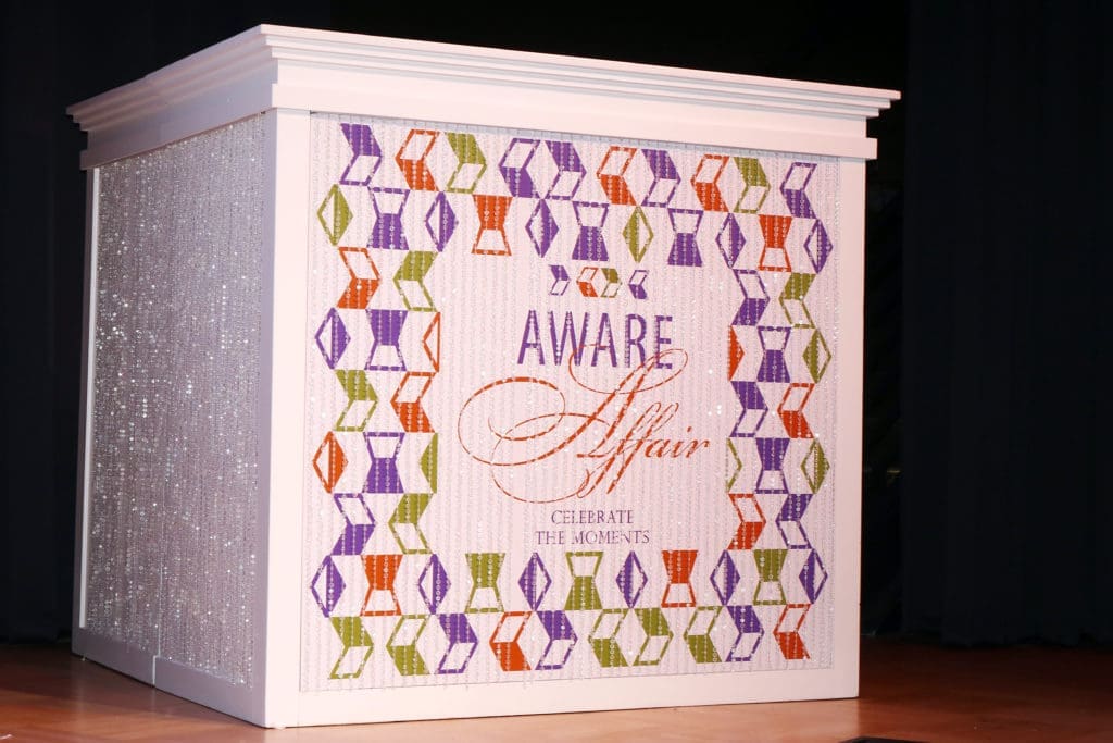 AWARE is a Dallas-based charity founded in 1989 that has donated over $12,750,000 toward its mission of fighting Alzheimer’s disease by providing funding and support to programs, projects, and research provided by nonprofit organizations and public entities that actively help all individuals affected by Alzheimer’s disease in Dallas and the greater north Texas area. 