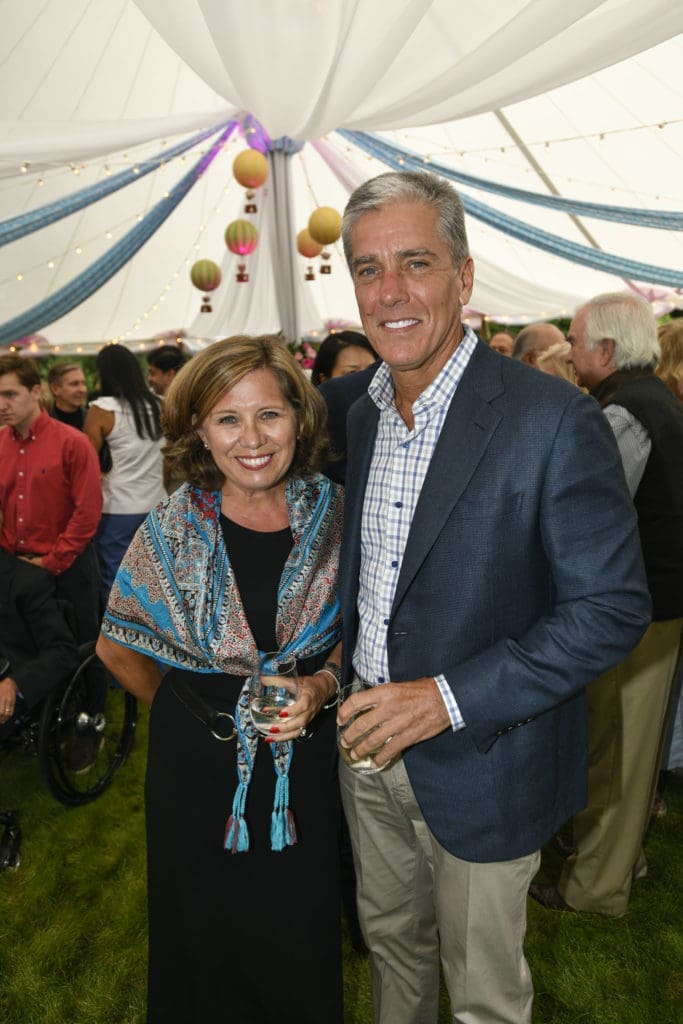 MD Anderson party at Gerald Hines home in Aspen