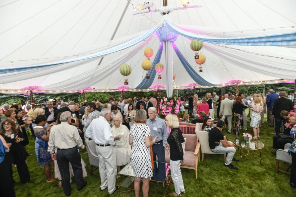 MD Anderson party at Gerald Hines home in Aspen