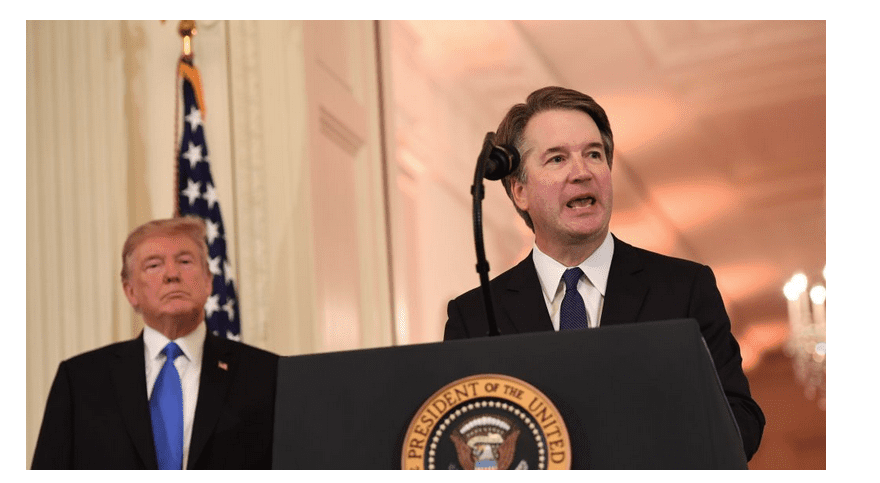 President Donald Trump announced Brett ­Kavanaugh as his Supreme Court nominee Monday night, in a prime time televised event.