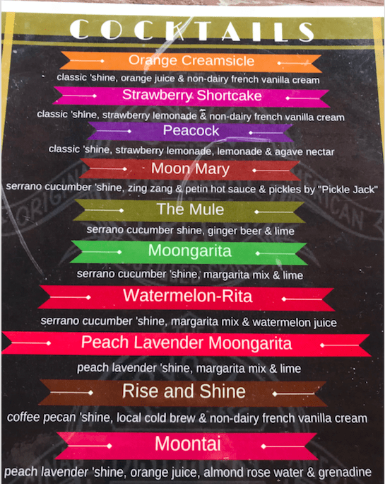 The moonshine has similarities to both vodka and whiskey  making it an easy mixer and substitute for other liquors in cocktails.