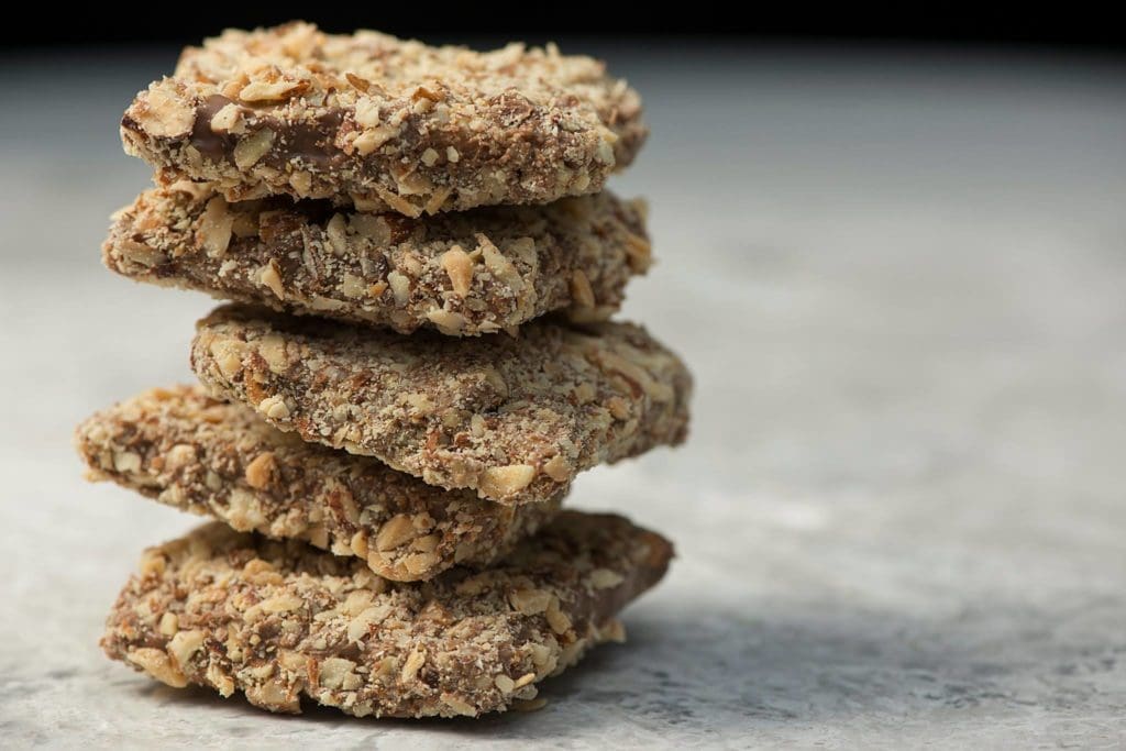 It wasn't all about the chocolate — check out this English toffee. 