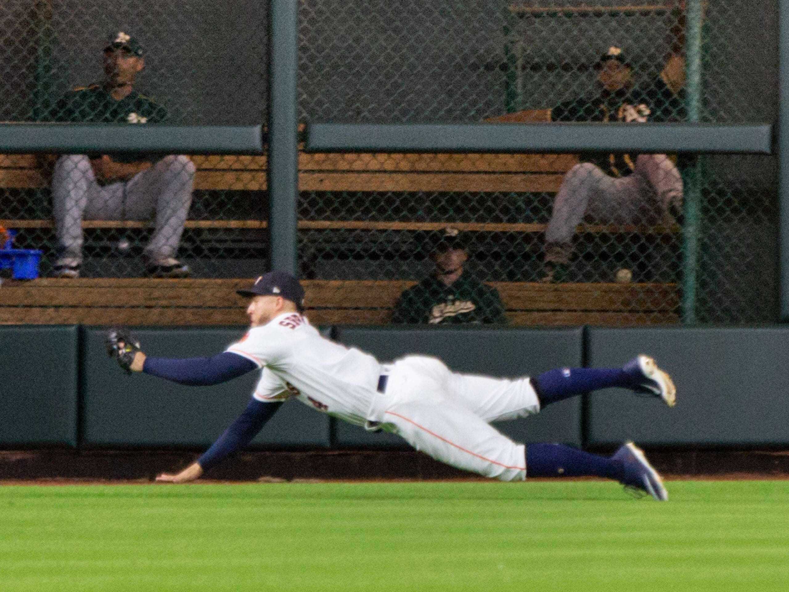 George Springer dive Astros