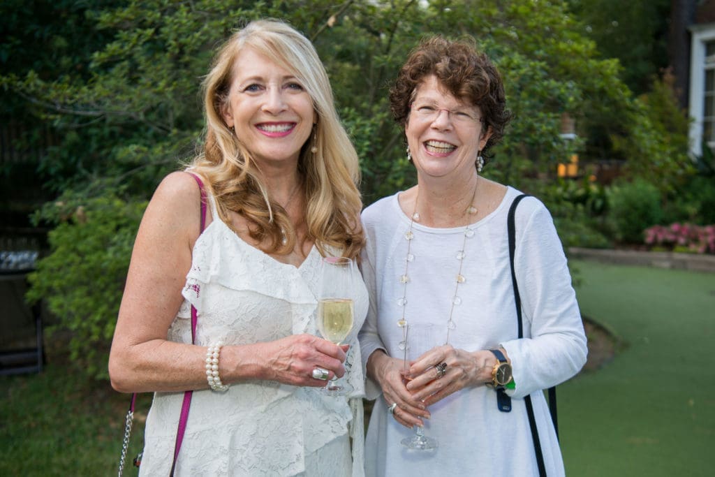 Guests enjoy an evening at The Houstonian Manor House