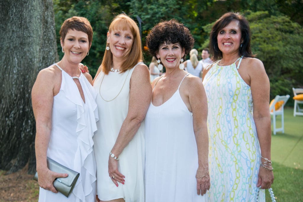 Guests enjoy an evening at The Houstonian Manor House