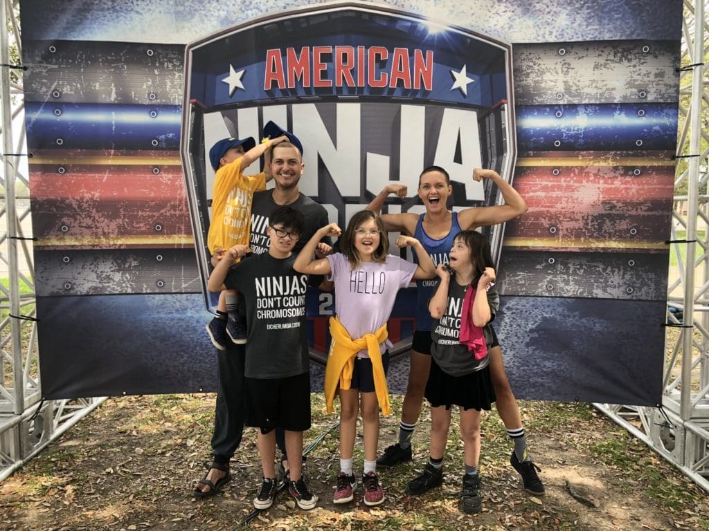 Lisa Eicher and her family are the real Incredibles.