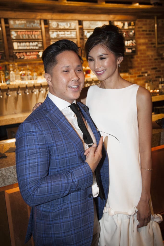 Anthony Ho and Gemma Chan