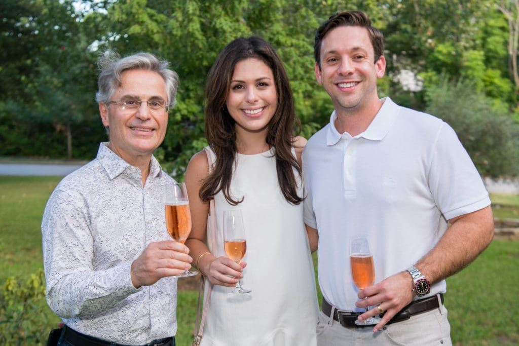 Guests enjoy an evening at The Houstonian Manor House
