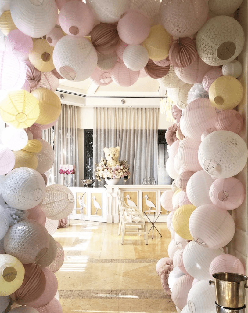Todd Events made this baby shower memorable down to the last detail. (@toddevents)