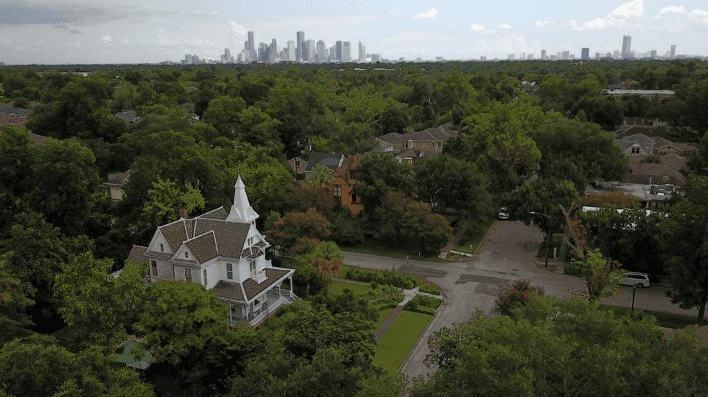 Castle House is one of two remaining original Omaha and South Texas Land Co. homes. 