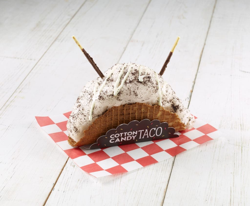 The Cotton Candy Taco reigns supreme at the Texas State Fair. 