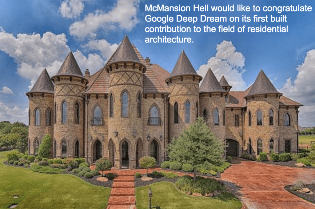 House 14, aka Clone Wars. In the race for the ugliest mansion in Texas, we may have a winner.