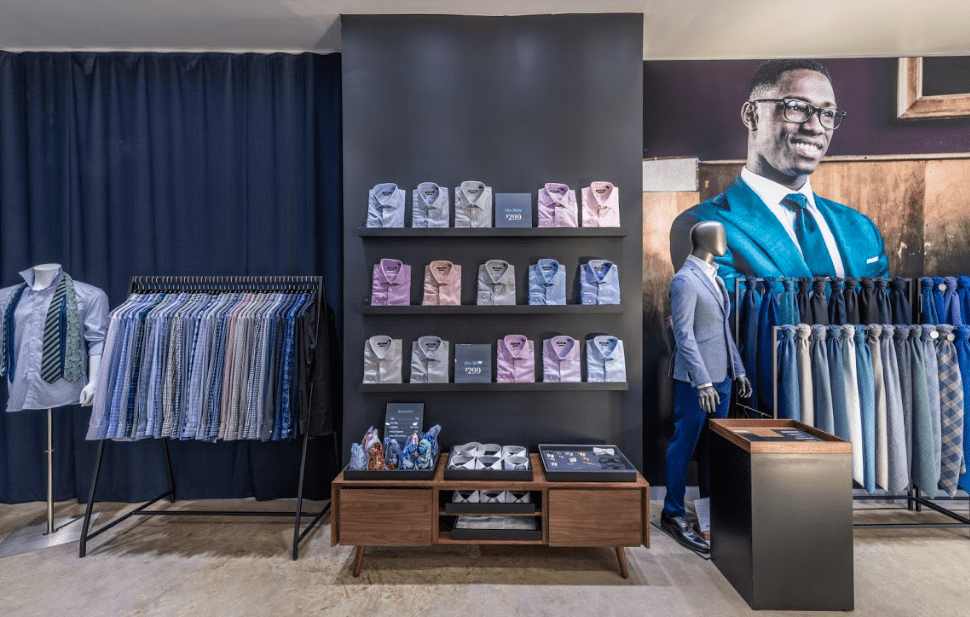 Suits start at $400. 