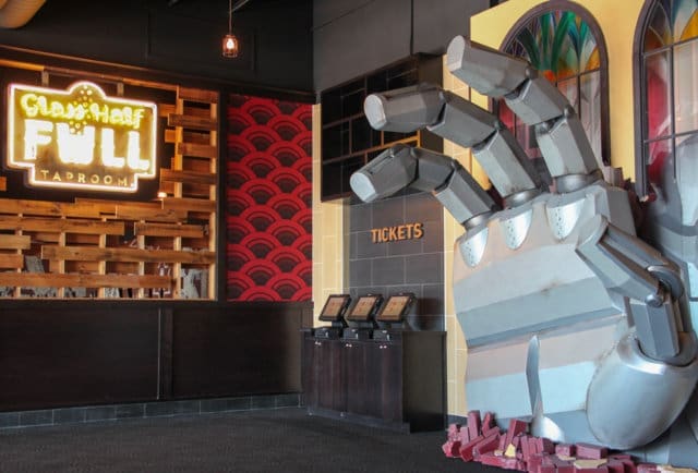 Alamo Drafthouse does not tolerate rude movie watchers. (Photo courtesy of Aaron Miller.) 
