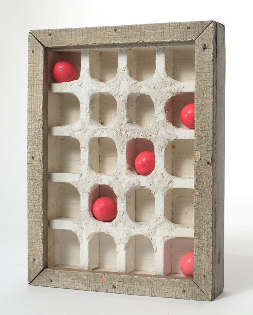 Joseph Cornell's "Discarded Descartes," 1954-56 (The Menil Collection, Houston. © The Joseph and Robert Cornell Memorial Foundation/VAGA, New York, NY. Photo Paul Hester)