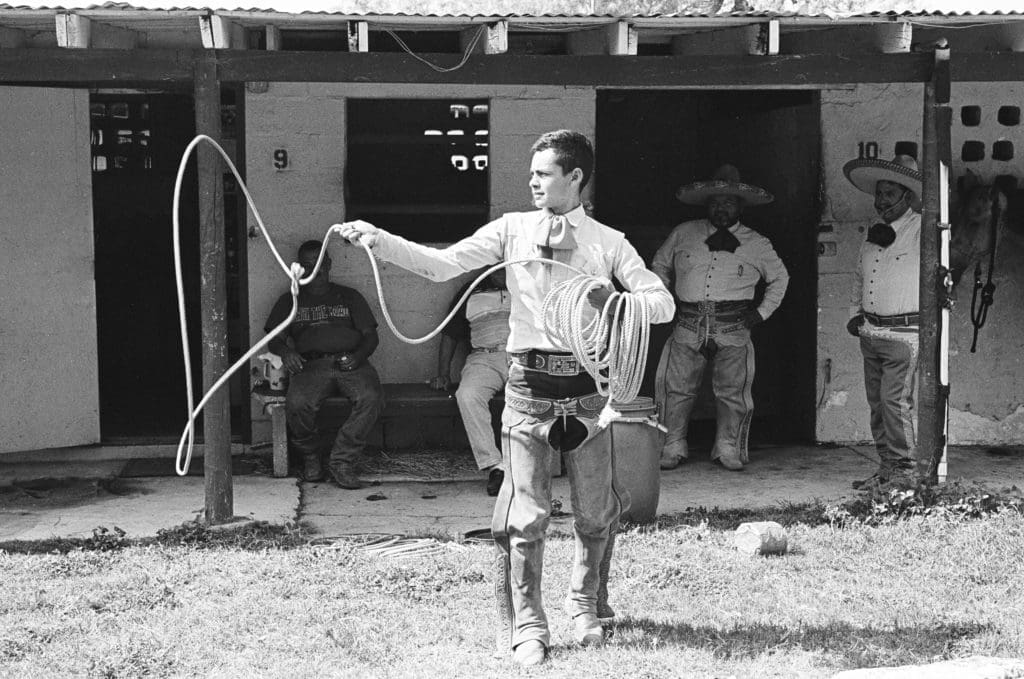 Carrington captures a wide variety of themes with his dad's old camera. 
