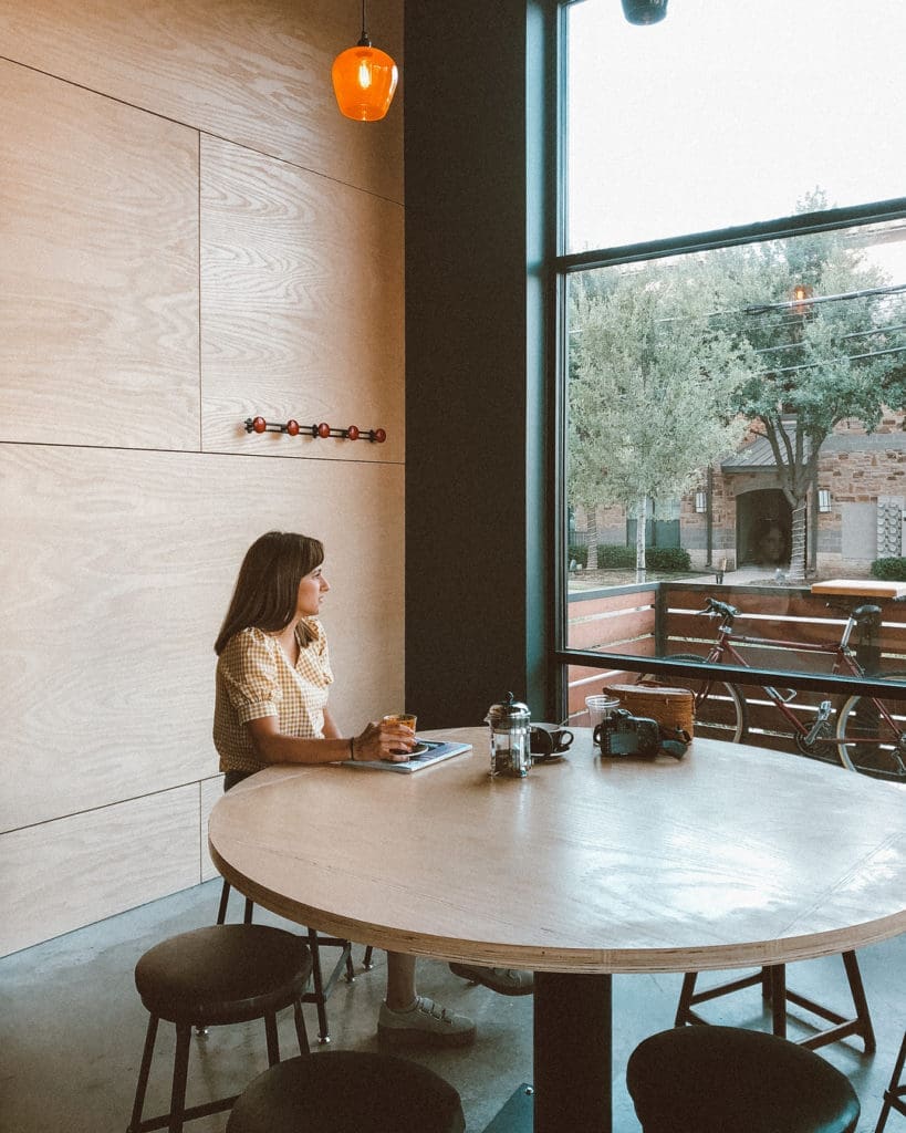 Dallas' LDU Coffee is a place to relax and enjoy a respite.