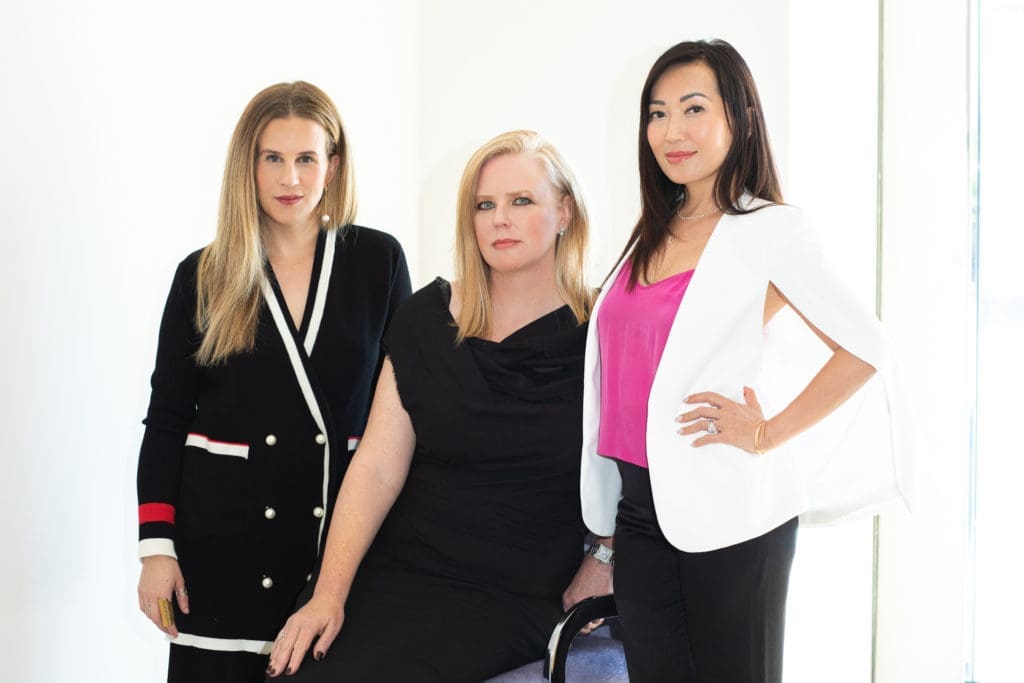 Estate Five's Lynsey Eaton, Suzanne Droese, and Tina Craig