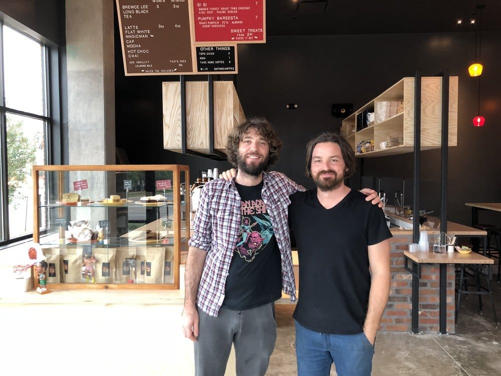 Adam and Mark Lowes LDU Coffee