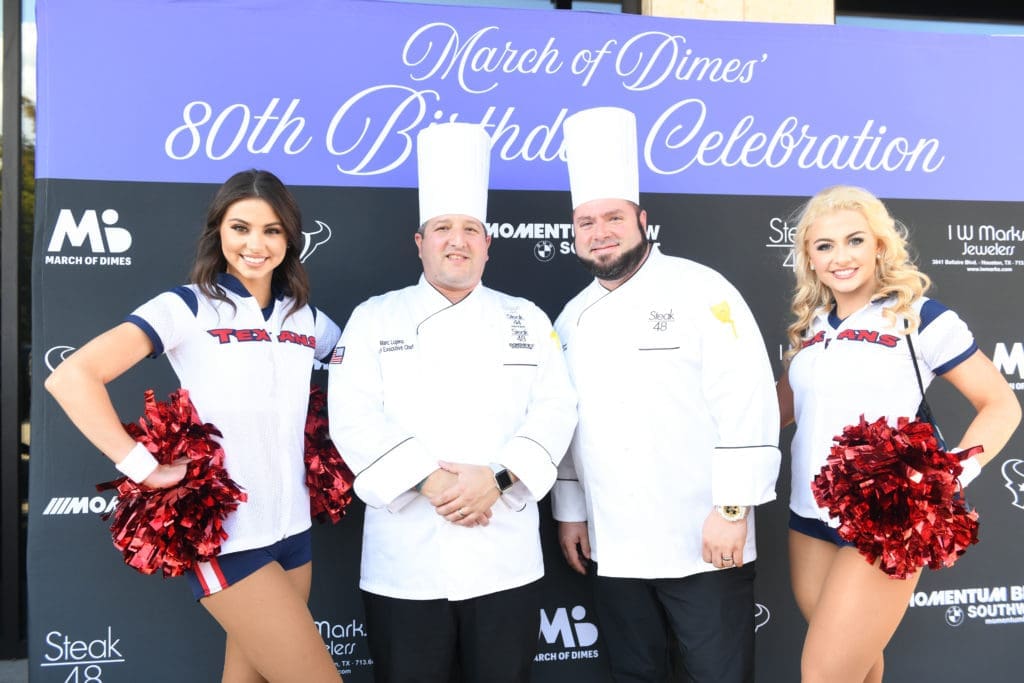 March of Dimes 80th anny party at Steak 48