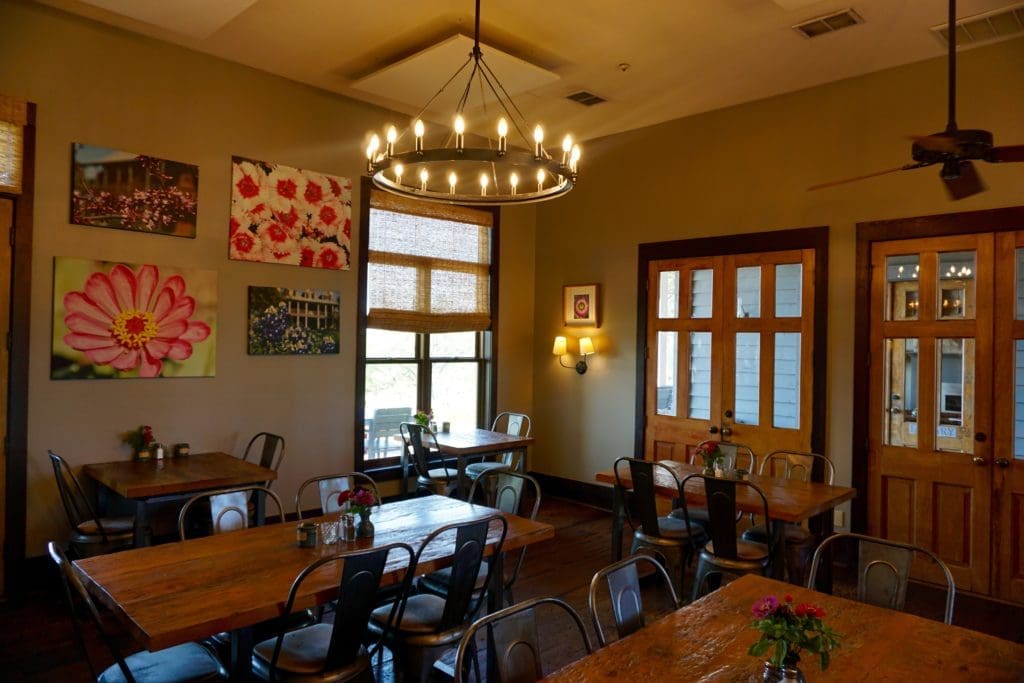 Breakfast and dinner are included with your stay at Sage Hill. 