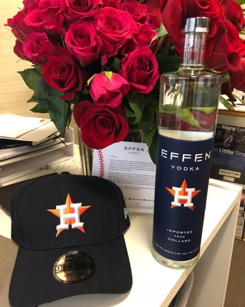 The Houston Astros Get Their Own Championship Vodka: This is No Ordinary Drink — and It’s Now a Minute Maid Treat