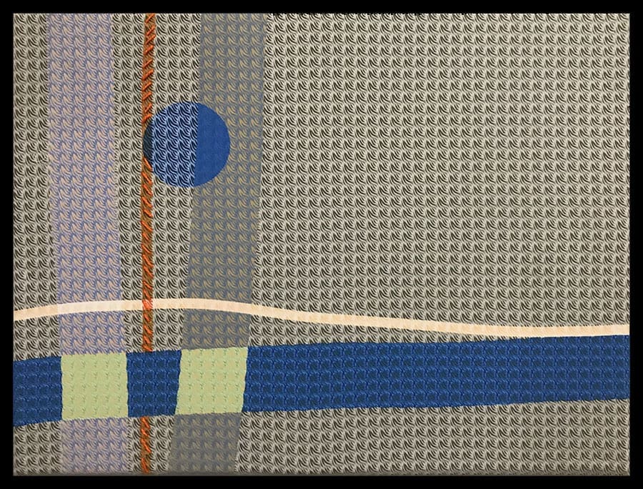 Kim Ritter's "Phases of the Moon 5," 2018 (Sabine Street, Studi0 105)
