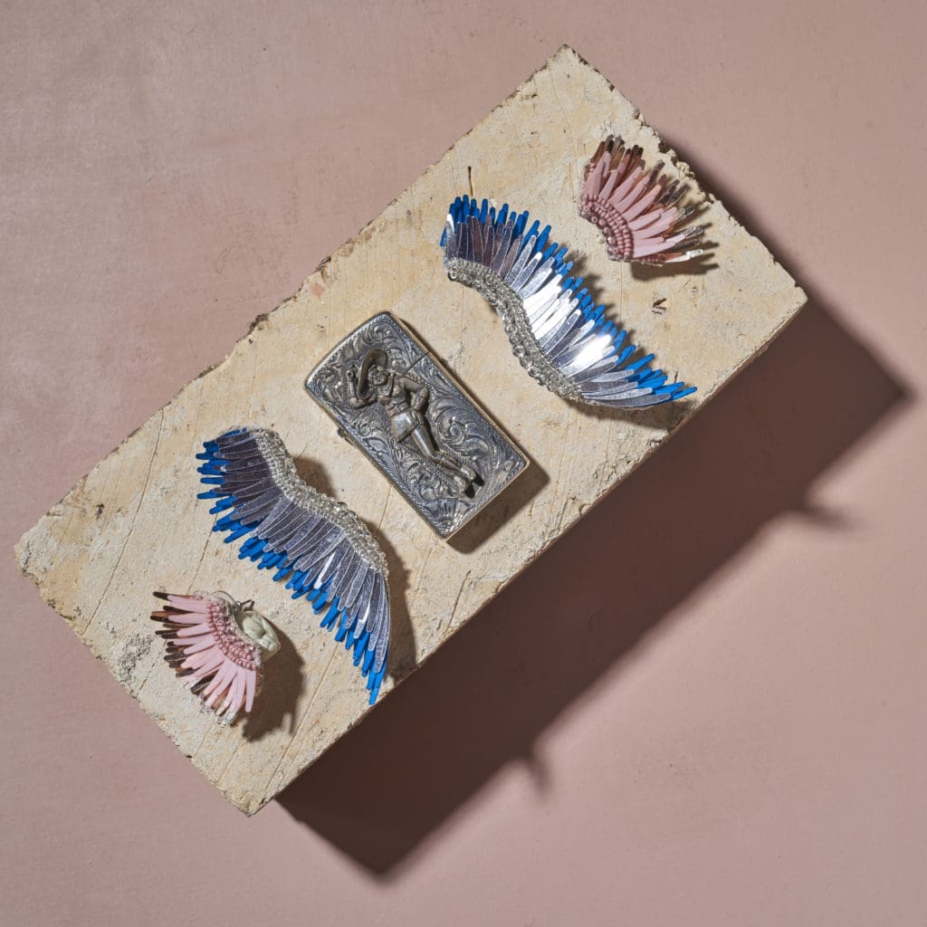Mignonne Gavigan's wing-like Madeline earrings