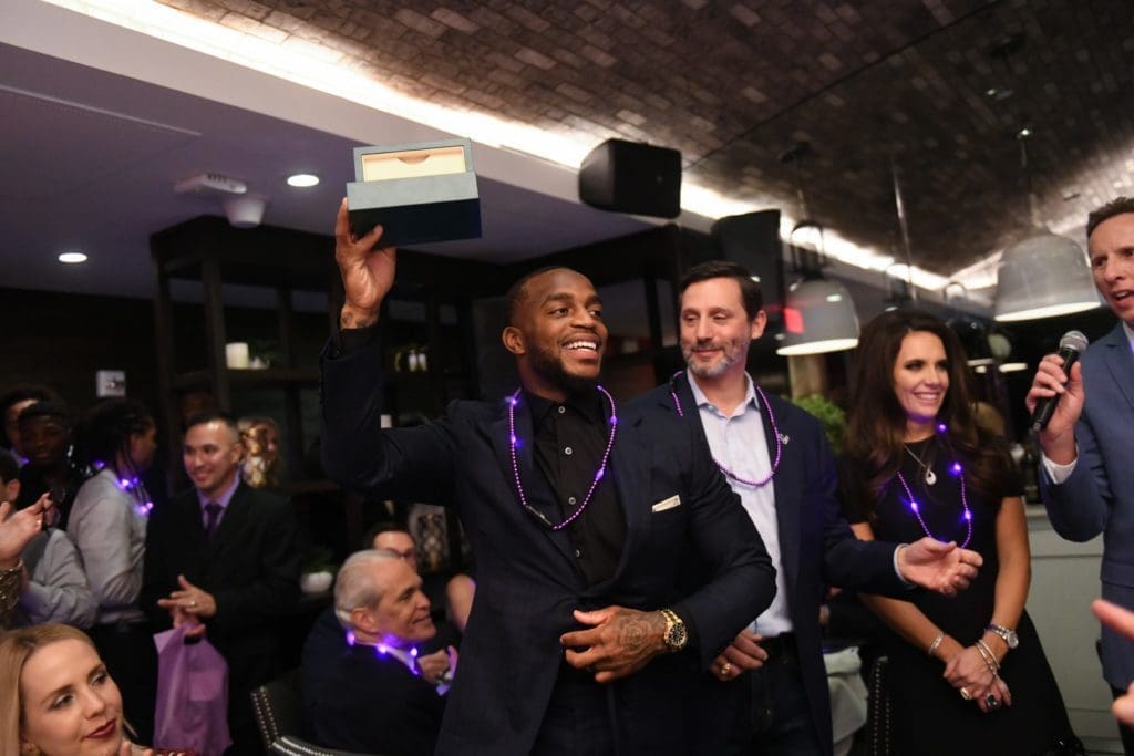 The Best Damn Party of the Year Rocks This River Oaks Hotspot: NFL Hunks and Stylish Socialites Mingle in a Deliciously Rowdy Night