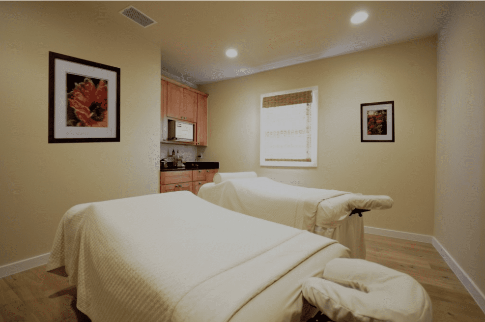 The Garden Spa offers facials, massages, and more. 