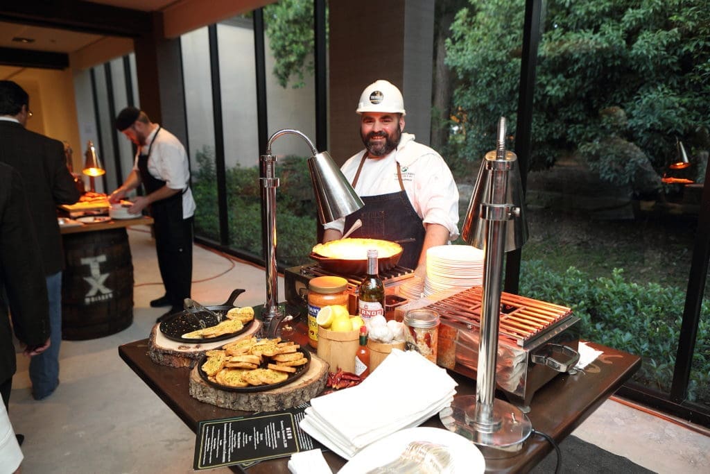The Houstonian bar renovation party