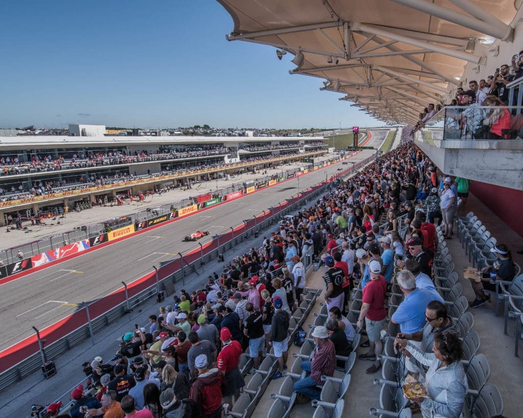 There's nothing like being in the stands on race day.