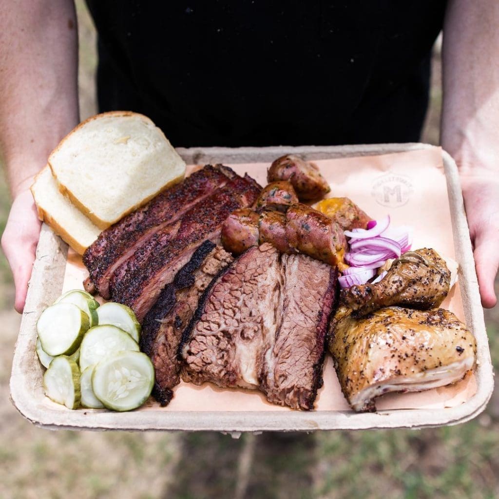 Mickelthwait offers up unexpected options like pulled lamb and strip loin of beef. 