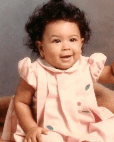 Here's a classic beyby photo, courtesy of Tina Knowles Lawson. 