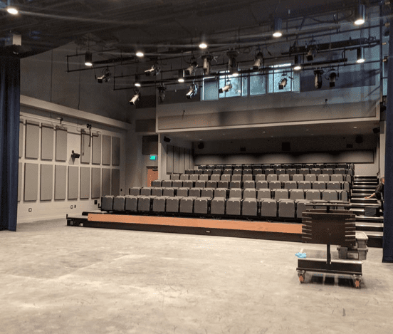Kinder HSPVA Black box theater